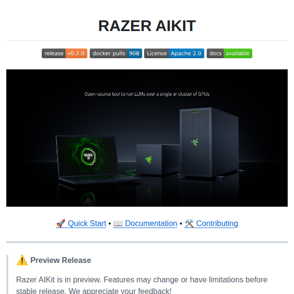 Razerofficial Aikit